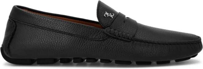 Billionaire Leren loafers Zwart