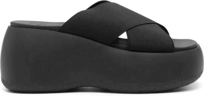 Bimba y Lola Slippers met sleehak 85 mm Zwart