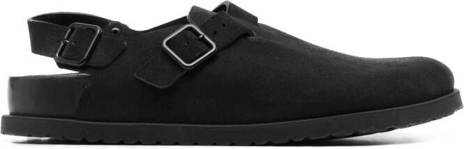 Birkenstock 1774 III Tokio suède slippers Zwart