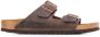 Birkenstock Arizona leren sandalen Bruin - Thumbnail 1