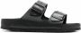 Birkenstock Arizona leren sandalen Zwart - Thumbnail 1