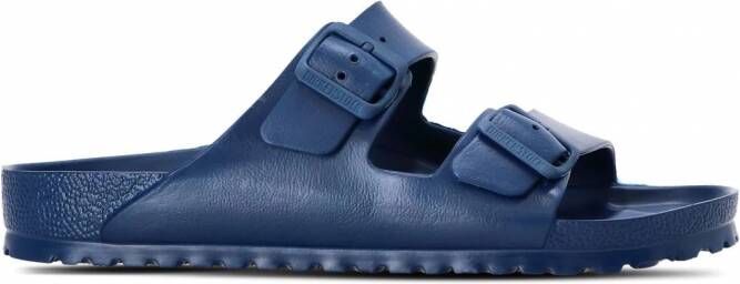 Birkenstock Arizona sandalen met dubbele bandjes Blauw