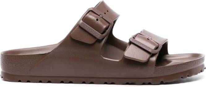 Birkenstock Arizona sandalen met gesp Bruin