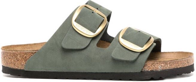 Birkenstock Arizona sandalen met gesp Groen