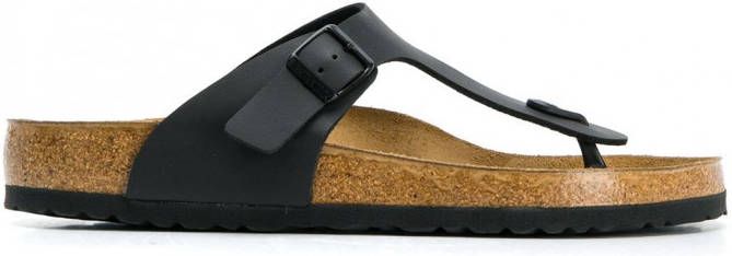 Birkenstock Birko-Flor sandalen Zwart