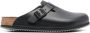 Birkenstock Boston slippers met gesp Zwart - Thumbnail 1