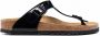 Birkenstock Gizeh lakleren sandalen Zwart - Thumbnail 1