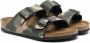 Birkenstock Kids Arizona sandalen met camouflageprint Groen - Thumbnail 1