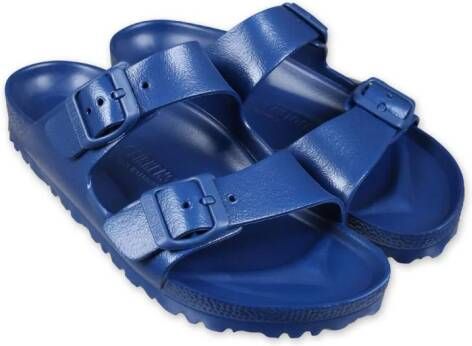 Birkenstock Kids Arizona slip-on sandalen Blauw