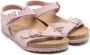 Birkenstock Kids Sandalen met dubbele bandjes Roze - Thumbnail 1