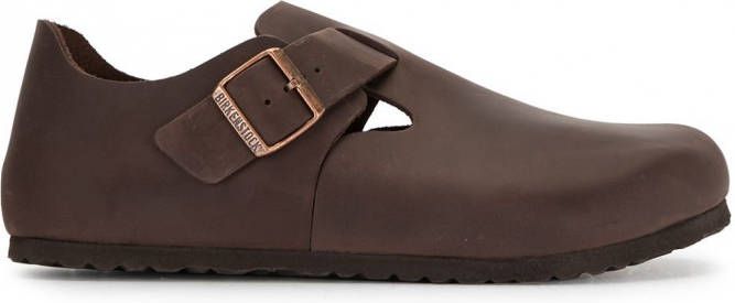 Birkenstock London leren schoenen Bruin