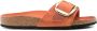 Birkenstock Madrid sandalen met gesp Oranje - Thumbnail 1