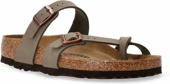 Birkenstock Mayari Birko-Flor sandalen Bruin