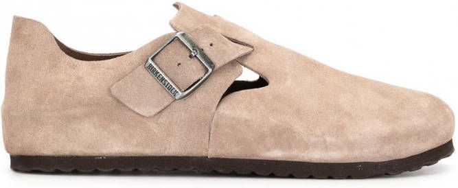 Birkenstock Schoenen met gespsluiting Beige