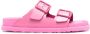 Birkenstock Slippers met logo-reliëf Roze - Thumbnail 1