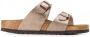 Birkenstock Sydney sandalen met gesp Metallic - Thumbnail 1