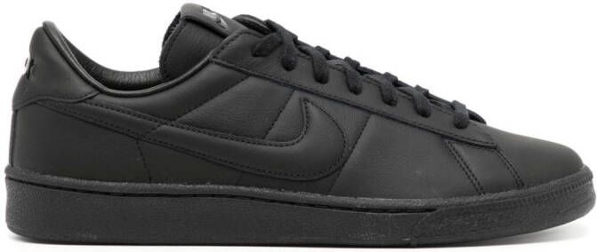 Black Comme Des Garçons x Nike leren sneakers Zwart