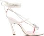 Blumarine Leren sandalen Wit - Thumbnail 1