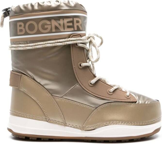 BOGNER FIRE+ICE La Plagne snowboots met veters Bruin