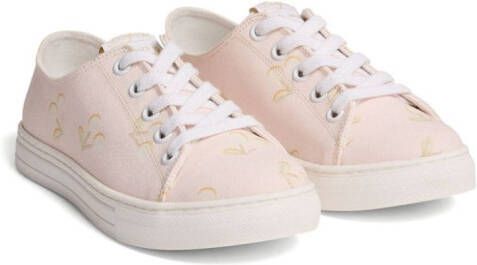 Bonpoint Basket Fei canvas sneakers Roze