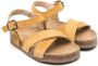 Bonpoint Sandalen met gekruiste bandjes Bruin - Thumbnail 1