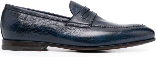 Bontoni Leren loafers Blauw