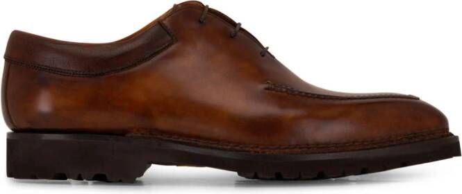 Bontoni Leren Oxford schoenen Bruin