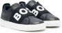 BOSS Kidswear Sneakers met logoprint Blauw - Thumbnail 2