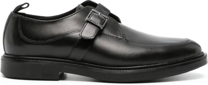 BOSS Larry leren Oxford schoenen Zwart