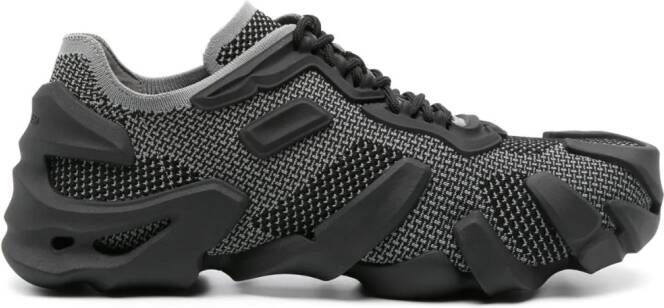 Bottega Veneta Flex chunky gebreide sneakers Zwart