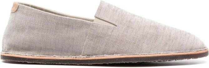 Brunello Cucinelli Espadrilles met ronde neus Beige