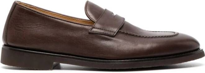 Brunello Cucinelli Leren loafers Bruin