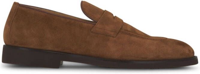 Brunello Cucinelli Suède loafers Bruin