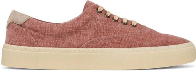 Brunello Cucinelli Sand sneakers Rood