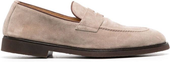 Brunello Cucinelli Suède loafers Beige