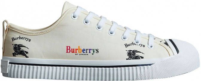 burberry gabardine sneakers