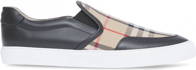 burberry slip on sneaker