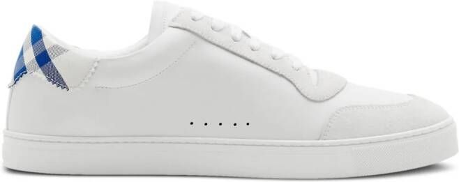 Burberry Geruite sneakers Wit