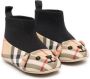 Burberry Kids Vintage Check Thomas Bear slippers Beige - Thumbnail 1