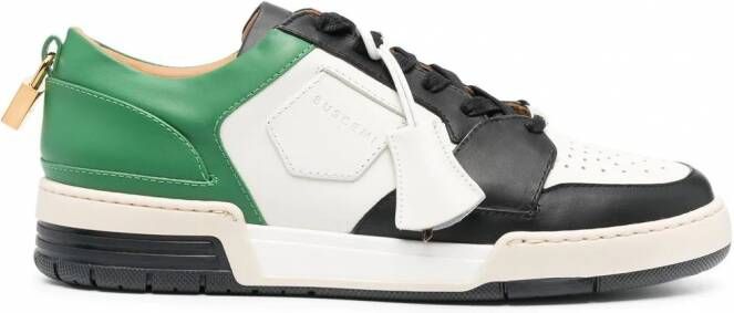 Buscemi Sneakers met colourblocking Beige