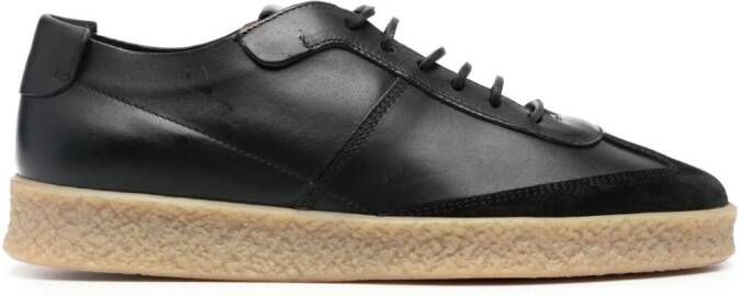 Buttero Leren sneakers Zwart