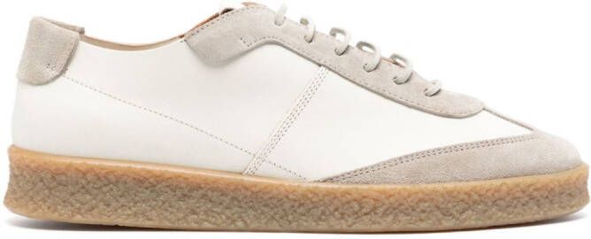 Buttero Crespo sneakers met logopatch Wit