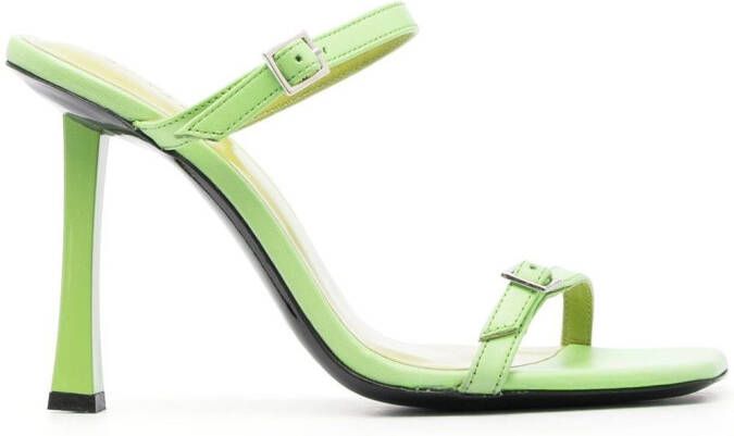 BY FAR Flick sandalen Groen