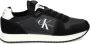 Calvin Klein Jeans Sneakers met vlakken en logoprint Zwart - Thumbnail 1