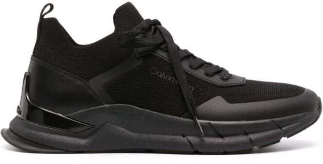 Calvin Klein Sneakers met mesh Zwart