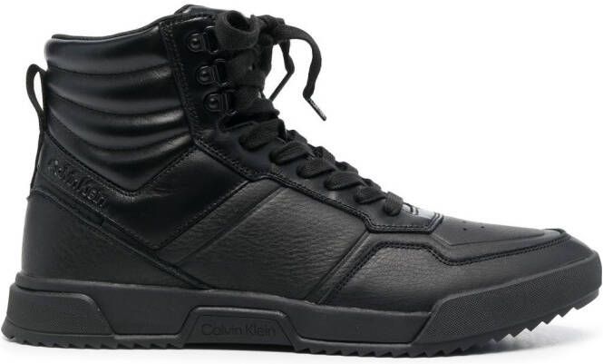 Calvin Klein High-top sneakers Zwart