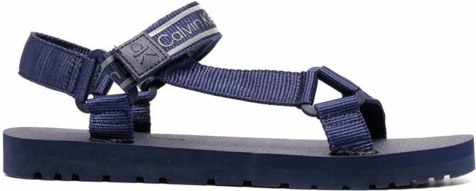 Calvin Klein Sandalen met open neus Blauw