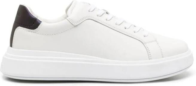 Calvin Klein Sneakers met iriserend vlak Wit