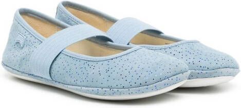 Camper Kids Ballerina's met elastische band Blauw