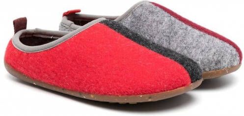 Camper Kids Slippers met colourblocking Grijs